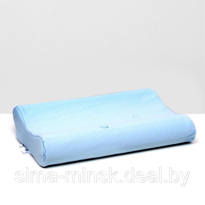 Подушка ортопедическая НТ-ПС-01, для детей, 40x25 см, валики 7/8 см - фото 4 - id-p174512082
