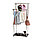 Вешалка гардеробная «Кейп», 720 × 400 × 1580 мм, цвет венге, фото 5