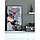Часы-картина настенные, серия: Кухня "Черный мрамор", плавный ход, 35 х 57 см, фото 4