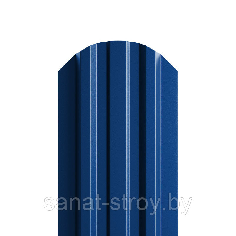 Штакетник металлический МП LАNE-O 16,5х99 (ПЭ-01-5005-0.4) RAL 5005 Синий насыщенный - фото 1 - id-p174535447