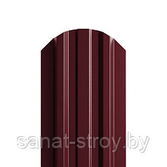 Штакетник металлический МП LАNE-O 16,5х99 (ПЭ-01-3005-0.45) RAL 3005 Красное вино