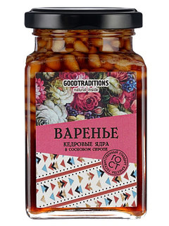 Варенье Добрые традиции кедровые орехи в сосновом сиропе, 375 гр. (Татарстан)