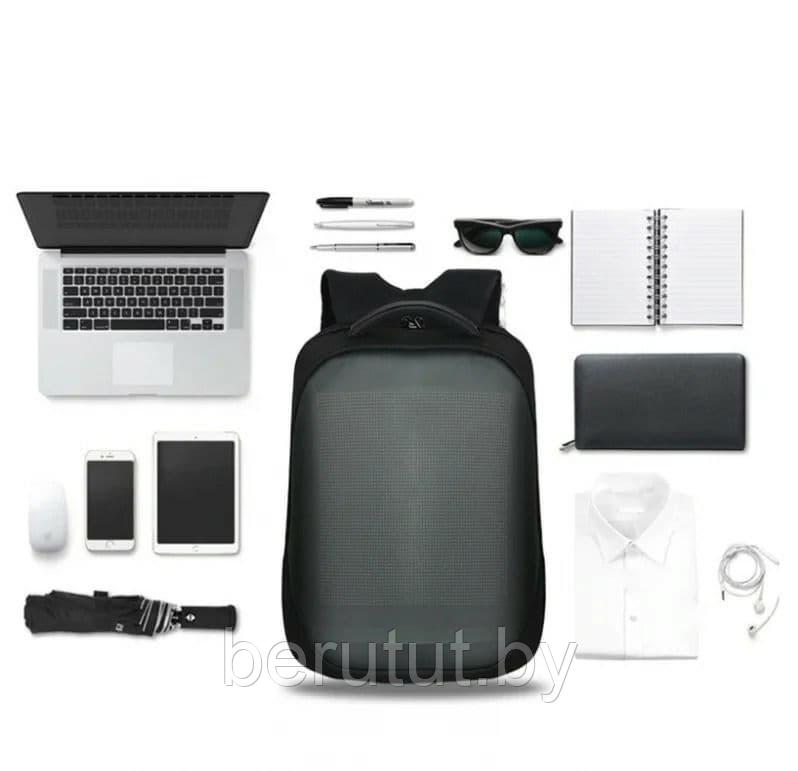 Рюкзак/портфель со светодиодным LED дисплеем - фото 6 - id-p174569243