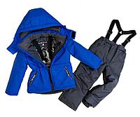 Детский демисезонный костюм Nordtex Kids мембрана синий (Размеры: 98,104,110, 116,122)