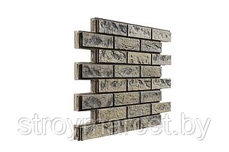 Плитка "Мраморнит" 240х70х15 - Старый камень песочный гранит Т41 - декорированная