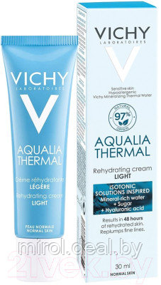 Крем для лица Vichy Aqualia Thermal легкий - фото 3 - id-p174574186