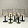 Набор бокалов для вина Цветок, винтаж, СССР, фото 6