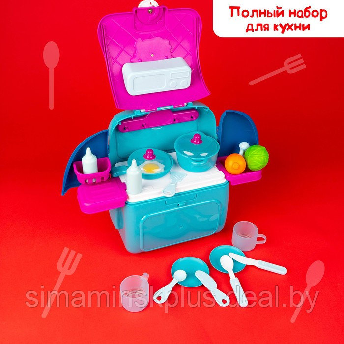 Кухня игровой набор «Кухня», Холодное сердце, в рюкзачке - фото 10 - id-p166264663