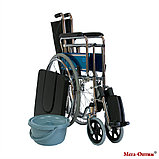 Коляска инвалидная с санитарным оснащением Мега-Оптим FS682, фото 3