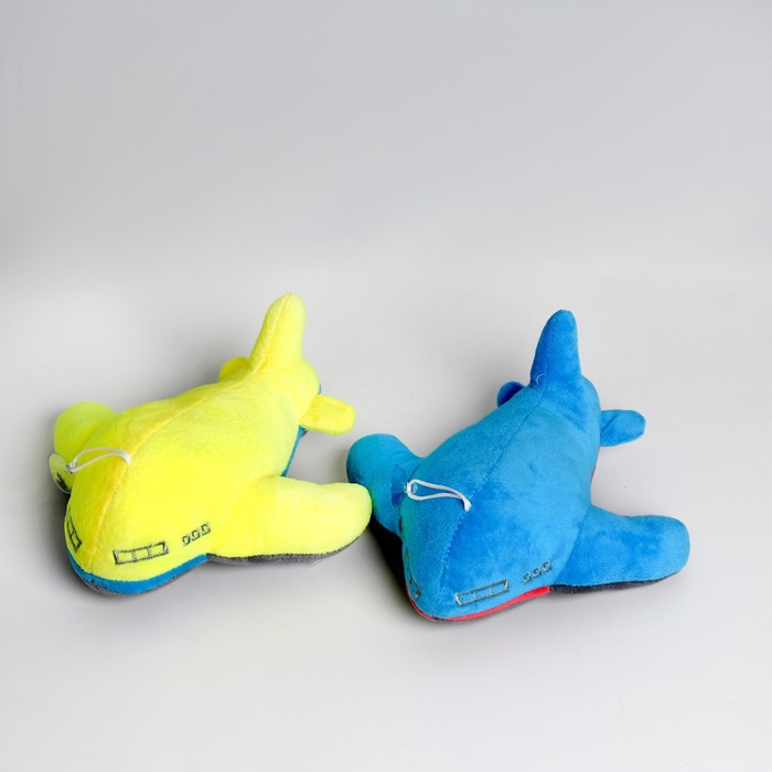 Мягкая игрушка «Самолёт», 25 см, цвета МИКС - фото 4 - id-p165976255
