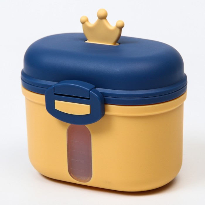 Контейнер для хранения детского питания «Корона», 240 гр., цвет желтый - фото 6 - id-p167629236