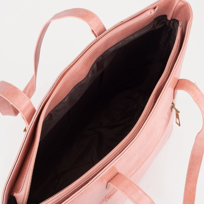 Набор сумок на молнии, цвет розовый - фото 3 - id-p174588995