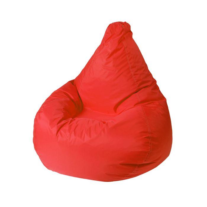 Кресло - мешок «Капля S», диметр 85 см, высота 130 см, цвет красны - фото 1 - id-p174593373
