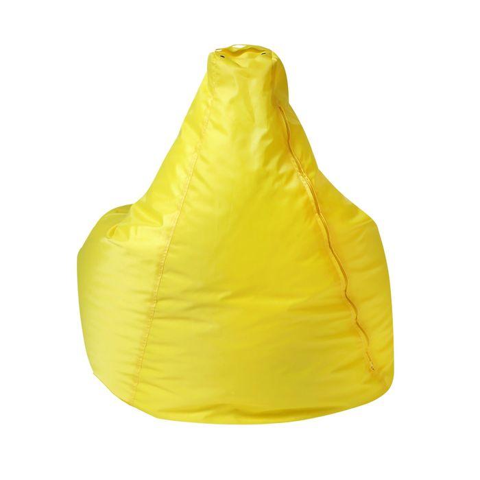 Кресло - мешок «Капля S», диаметр 85 см, высота 130 см, цвет жёлтый - фото 2 - id-p174593378