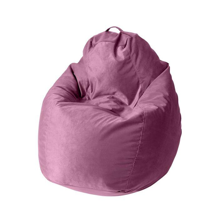 Кресло - мешок «Пятигранный», диаметр 82 см, высота 110 см, цвет фиолетовый - фото 1 - id-p174593474