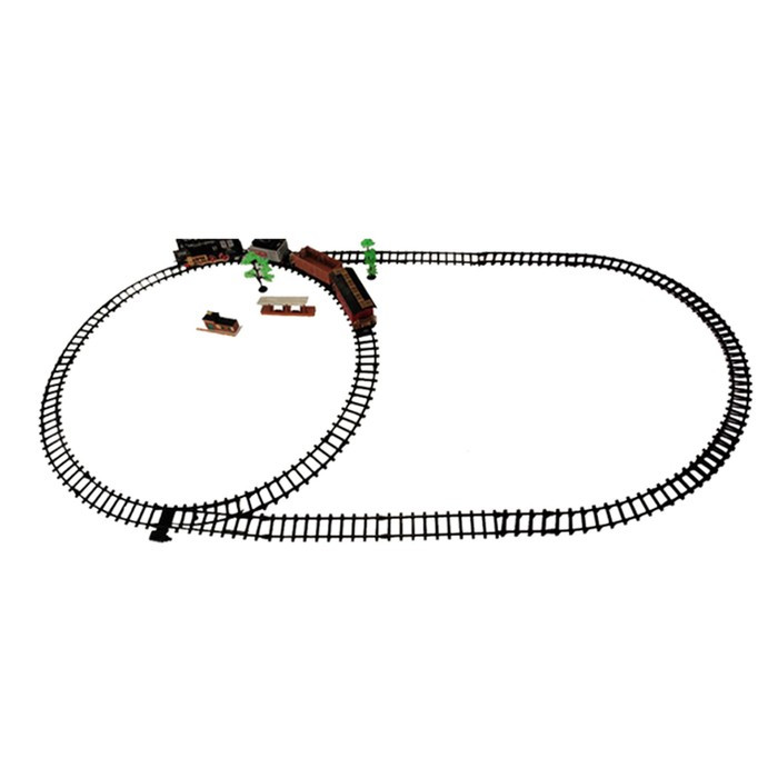 Железная дорога «Классика», радиоуправление, свет и звук, с дымом, работает от аккумулятора - фото 3 - id-p174593188