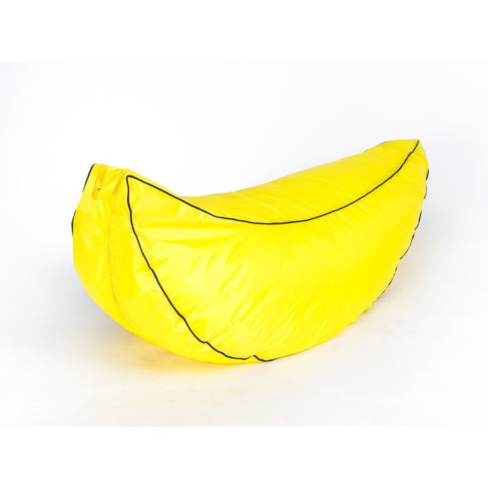 Кресло - мешок «Банан» большой, длина 150 см, толщина 60 см, цвет жёлтый, плащёвка - фото 3 - id-p174593538