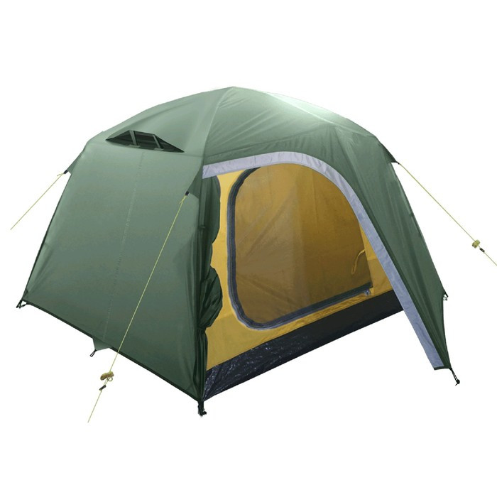 Палатка BTrace Point 2+, двухслойная, 2-местная, цвет зелёный - фото 1 - id-p174601071