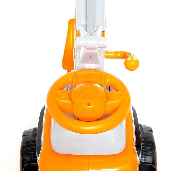 Электромобиль «Экскаватор», ручной привод ковша, световые и звуковые эффекты, цвет оранжевый - фото 6 - id-p174599916