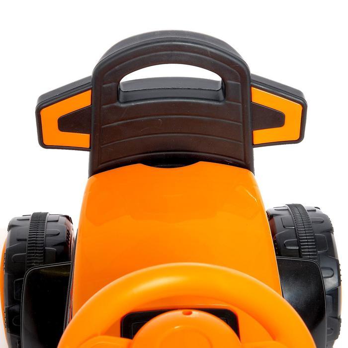 Электромобиль «Экскаватор», ручной привод ковша, световые и звуковые эффекты, цвет оранжевый - фото 7 - id-p174599916
