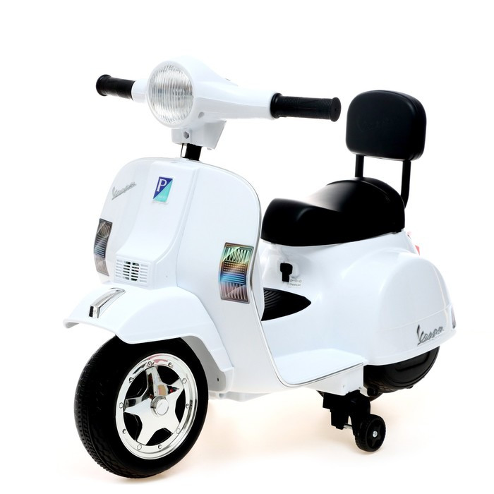 Электромотоцикл VESPA PX, цвет белый - фото 1 - id-p174599919