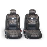 Авточехлы универcальные AUTOPROFI COMFORT COMBO, CMB-1105 ANTHRACITE (M), мультиконтурные, формованный велюр,, фото 2