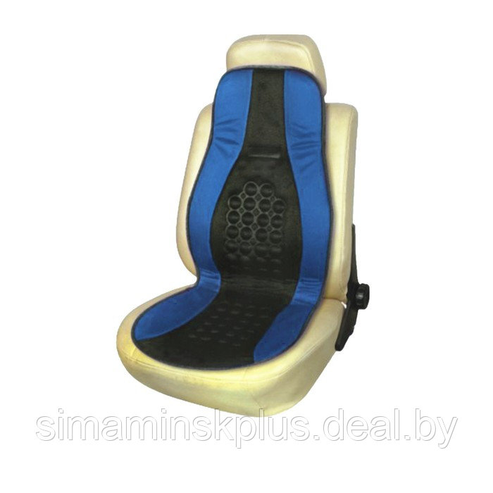 Накидка на сиденье ортопедическая Skyway DRIVE, 115х45 см, черно-синий , S01302001 - фото 1 - id-p174608941