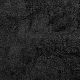 Накидка на сиденье, натуральная шерсть, 145х55 см, черная, фото 2
