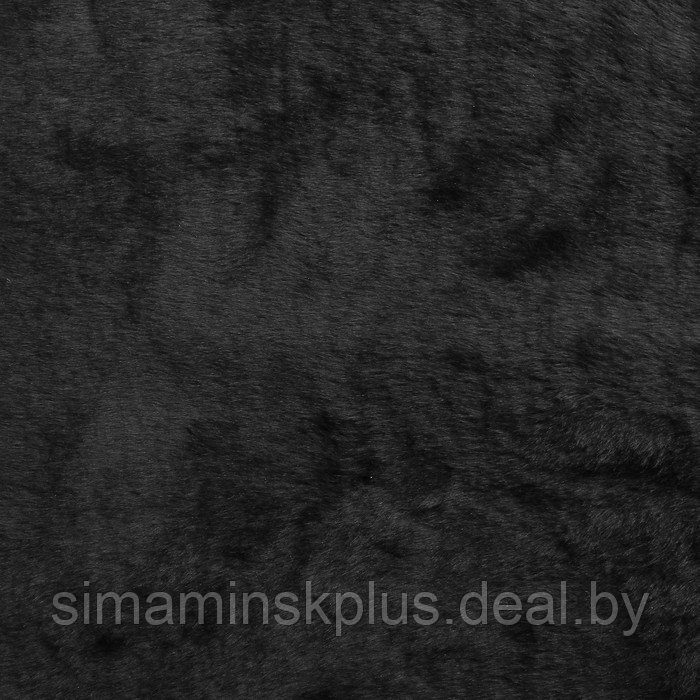 Накидка на сиденье, натуральная шерсть, 145х55 см, черная - фото 2 - id-p174609112