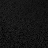 Накидка на сиденье, натуральная шерсть, 145х55 см, черная, фото 6