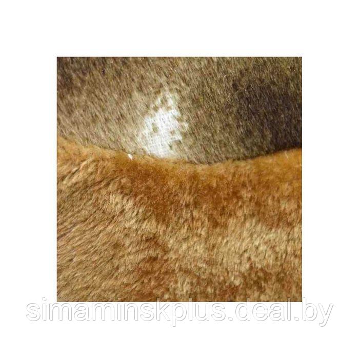 Чехлы сиденья меховые искусственные 2 предм. Skyway Arctic коричневый, S03001010 - фото 2 - id-p174609146