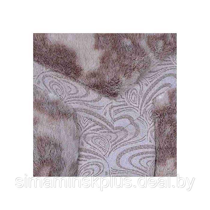 Чехлы сиденья меховые искусственные Skyway Arctic, 5 предметов, коричневый, S03001089 - фото 2 - id-p174609175