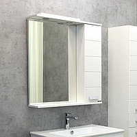 Зеркало-шкаф COMFORTY «Модена М-75» цвет белый матовый