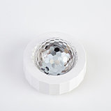 Световой прибор «Мини диско-шар» 8 см, свечение RGB, 5 В, фото 2