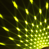 Световой прибор «Мини диско-шар» 8 см, автоматическая смена цвета, свечение RGB, 5 В, фото 6