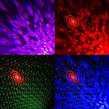 Световой прибор «Вселенная» 11 см, лазер, динамик, пульт ДУ, свечение мульти, 5 В, фото 2