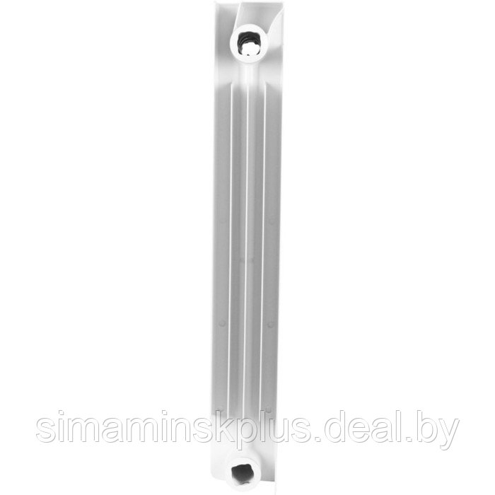 Радиатор биметаллический STOUT STYLE, 500 x 80 мм, 4 секции, боковое подключение - фото 3 - id-p174627262