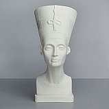 Гипсовая фигура Бюст Нефертити в тиаре, 24 х 37 х 51 см, фото 2