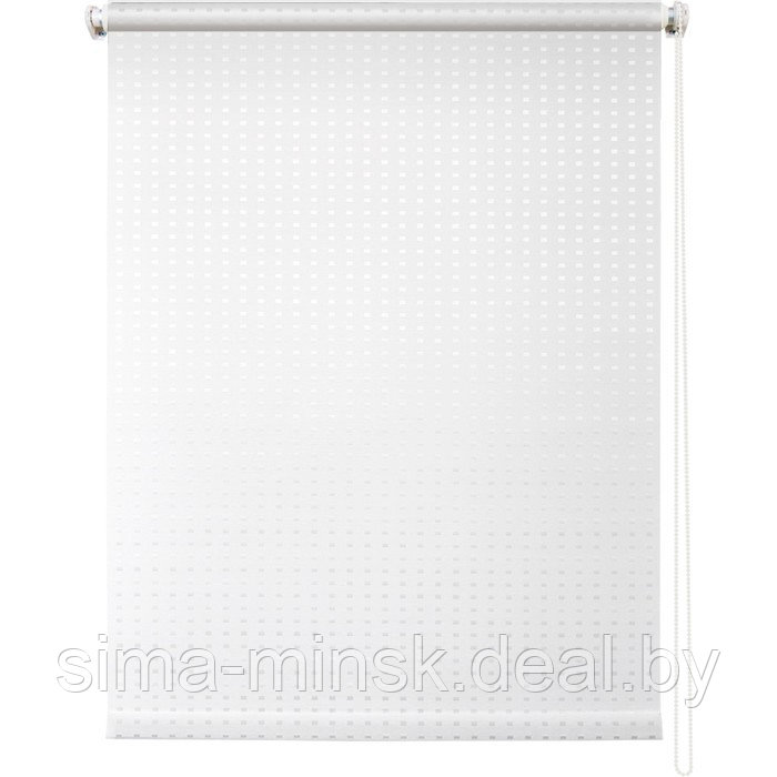 Рулонная штора «Плаза», 50 х 175 см, цвет белый - фото 1 - id-p112757473