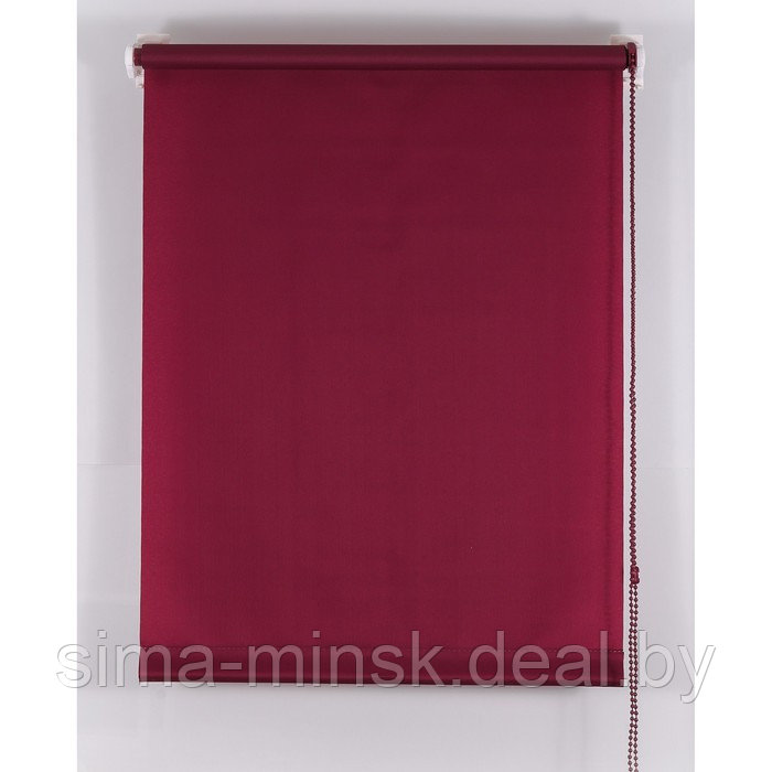 Рулонная штора «Комфортиссимо», 55х160 см, цвет красное вино - фото 1 - id-p129724154