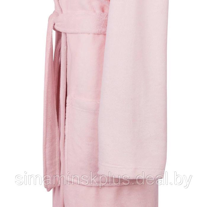 Халат махровый «Шанти», размер L, цвет розовый - фото 2 - id-p174634035