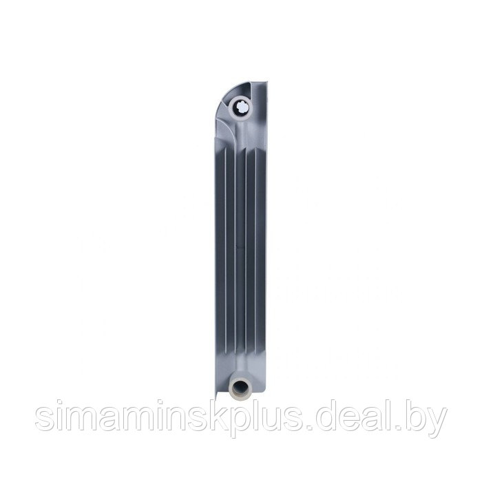 Радиатор биметаллический Global STYLE PLUS 500, 100 мм, 4 секции, цвет серый - фото 3 - id-p174627470