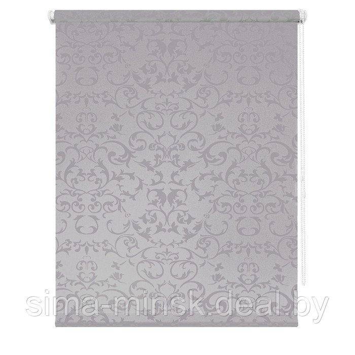 Рулонная штора «Дельфы», 70 х 175 см, цвет серый - фото 1 - id-p112757629