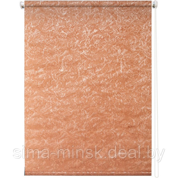 Рулонная штора «Фрост», 61 х 175 см, цвет оранжевый - фото 1 - id-p112757150