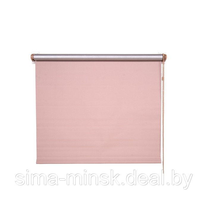 Рулонная штора «Блэкаут», 45х160 см, цвет какао - фото 1 - id-p117135088