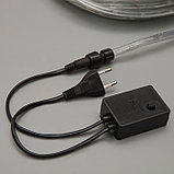 Световой шнур Luazon Lighting 10 мм, IP44, 5 м, 24 LED/м, 220 В, 8 режимов, свечение красное, фото 8