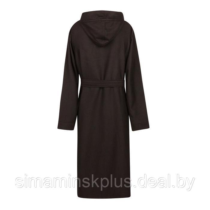 Мужской халат с капюшоном «Марвин», размер XL, цвет чёрный - фото 4 - id-p174634071