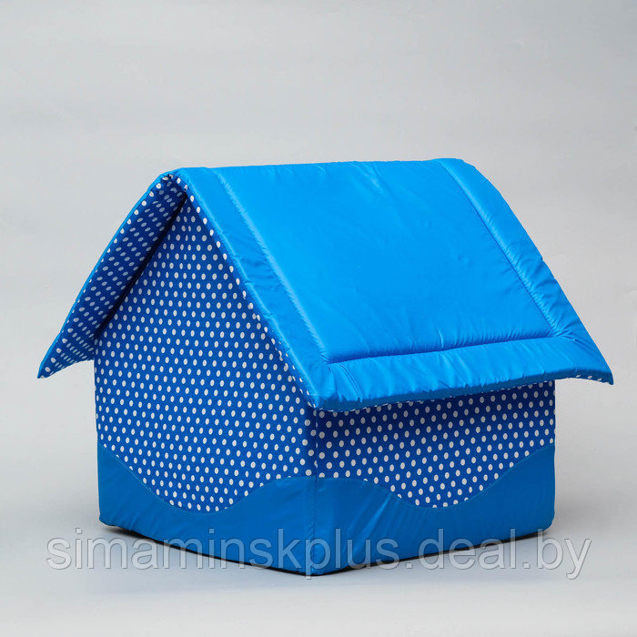 Домик "Нежность", 35 х 37 х 42 см, голубой - фото 3 - id-p174634992