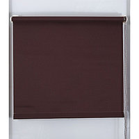 Рулонная штора «Простая MJ» 110х160 см, цвет шоколадный