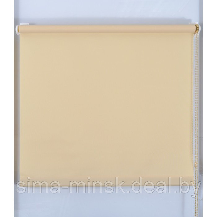 Рулонная штора «Простая MJ» 65х160 см, цвет песочный - фото 1 - id-p93254528